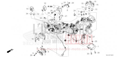 WIRE HARNESS CMX500AR de 2024